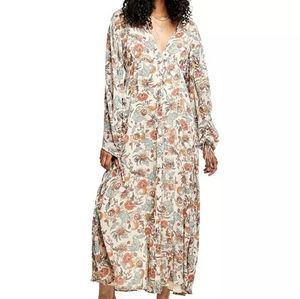 Free People earthfolk maxi dress